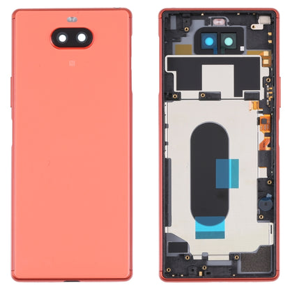 For Sony Xperia 8 Original Battery Back Cover(Orange) by buy2fix