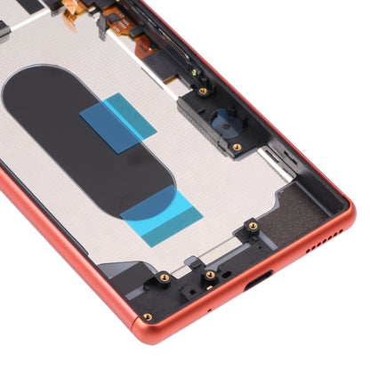 For Sony Xperia 8 Original Battery Back Cover(Orange) by buy2fix