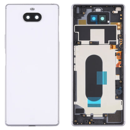 For Sony Xperia 8 Original Battery Back Cover(White) by buy2fix