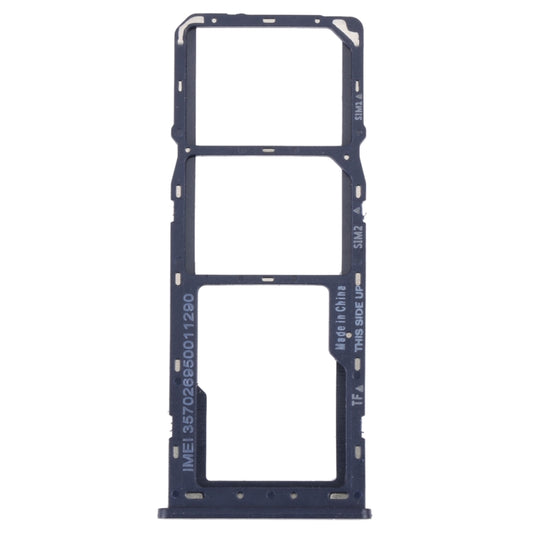 For TCL 30 SE / 30E / 305 / 306 Original SIM Card Tray + SIM Card Tray + Micro SD Card Tray(Blue) - For TCL by buy2fix | Online Shopping UK | buy2fix