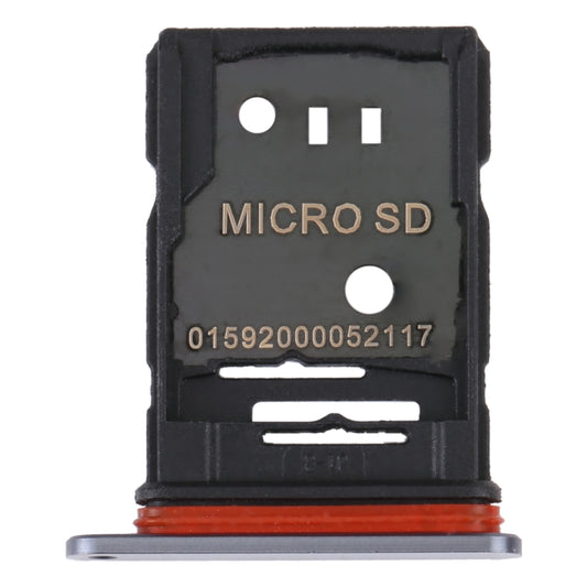 For TCL 20 Pro 5G Original SIM Card Tray + Micro SD Card Tray(Grey) - For TCL by buy2fix | Online Shopping UK | buy2fix