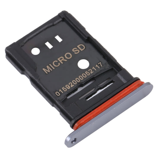 For TCL 20 Pro 5G Original SIM Card Tray + Micro SD Card Tray(Grey) - For TCL by buy2fix | Online Shopping UK | buy2fix