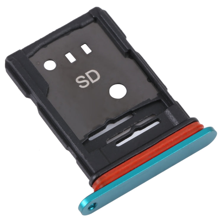For TCL 10 Pro Original SIM Card Tray + SIM / Micro SD Card Tray(Green) - For TCL by buy2fix | Online Shopping UK | buy2fix