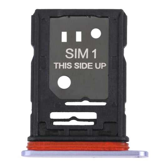For TCL 10 Plus Original SIM Card Tray + SIM / Micro SD Card Tray(Purple) - For TCL by buy2fix | Online Shopping UK | buy2fix