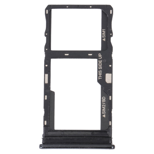 For TCL 20 5G Original SIM Card Tray + SIM / Micro SD Card Tray(Black) - For TCL by buy2fix | Online Shopping UK | buy2fix