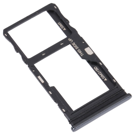 For TCL 20 5G Original SIM Card Tray + SIM / Micro SD Card Tray(Black) - For TCL by buy2fix | Online Shopping UK | buy2fix