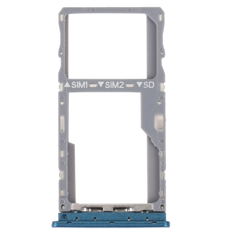 For TCL 20 SE Original SIM Card Tray + SIM / Micro SD Card Tray(Green) - For TCL by buy2fix | Online Shopping UK | buy2fix
