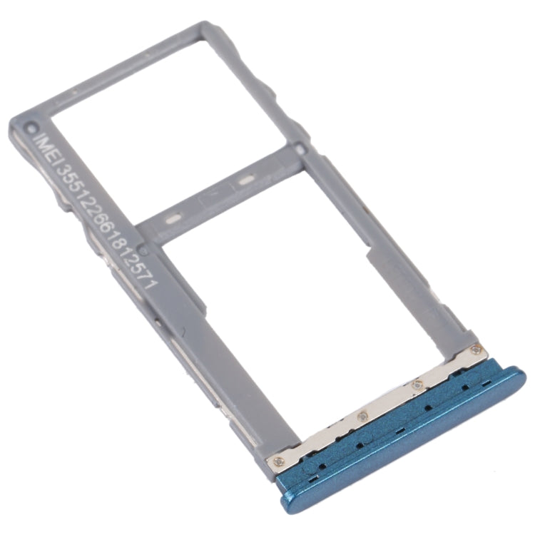 For TCL 20 SE Original SIM Card Tray + SIM / Micro SD Card Tray(Green) - For TCL by buy2fix | Online Shopping UK | buy2fix