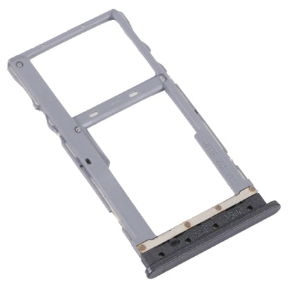 For TCL 20 XE Original SIM Card Tray + Micro SD Card Tray(Black) - For TCL by buy2fix | Online Shopping UK | buy2fix