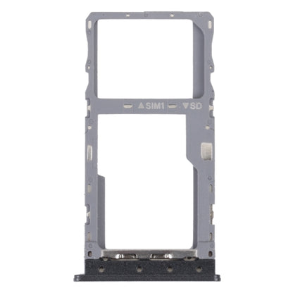 For T-Mobile REVVL 4 4G Original SIM Card Tray + Micro SD Card Tray(Black) - For T-Mobile by buy2fix | Online Shopping UK | buy2fix