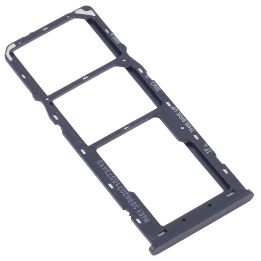 For Alcatel 1V 2021 Original SIM Card Tray + SIM Card Tray + Micro SD Card Tray(Blue) - Card Tray by buy2fix | Online Shopping UK | buy2fix