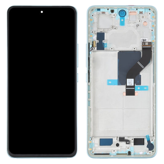 Original LCD Screen For Xiaomi 12 Lite Digitizer Full Assembly with Frame (Green) - LCD Screen by buy2fix | Online Shopping UK | buy2fix