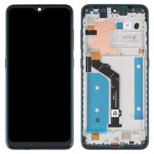 Original LCD Screen For Nokia 7.2 / 6.2 Digitizer Full Assembly with Frame(Green) - LCD Screen by buy2fix | Online Shopping UK | buy2fix