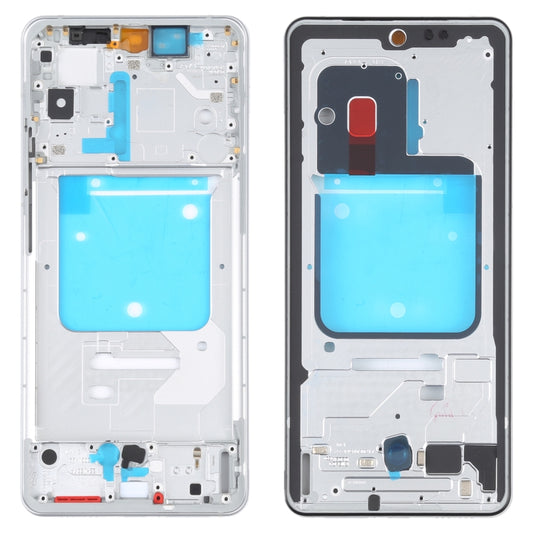 For vivo iQOO 7 Original Front Housing LCD Frame Bezel Plate (Silver) - Frame Bezel Plate by buy2fix | Online Shopping UK | buy2fix