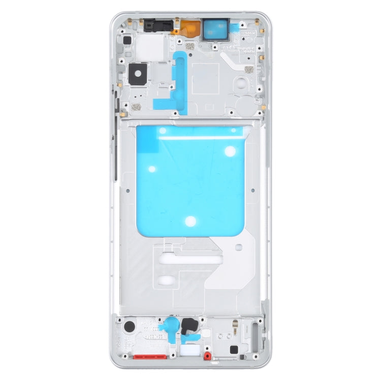 For vivo iQOO 7 Original Front Housing LCD Frame Bezel Plate (Silver) - Frame Bezel Plate by buy2fix | Online Shopping UK | buy2fix