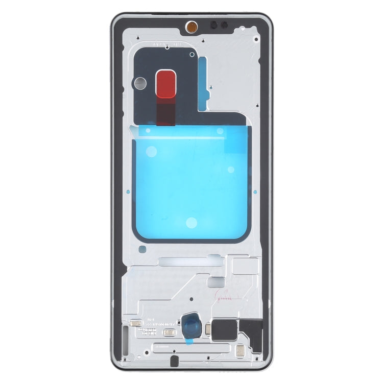 For vivo iQOO 7 Original Front Housing LCD Frame Bezel Plate (Silver) - Frame Bezel Plate by buy2fix | Online Shopping UK | buy2fix
