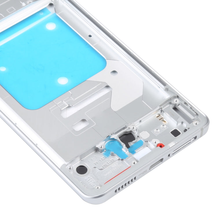 For vivo iQOO 7 Original Front Housing LCD Frame Bezel Plate (Silver) - Frame Bezel Plate by buy2fix | Online Shopping UK | buy2fix