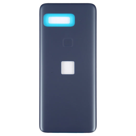 Glass Battery Back Cover for Asus Smartphone for Snapdragon Insiders, Fingerprint Hole(Dark Blue) - Back Cover by buy2fix | Online Shopping UK | buy2fix