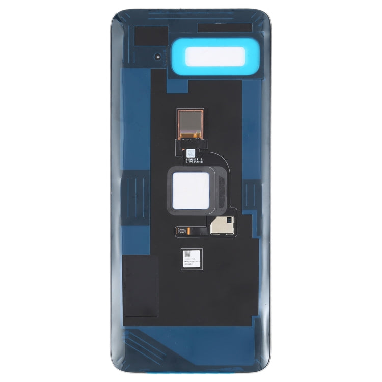 Glass Battery Back Cover for Asus Smartphone for Snapdragon Insiders, Fingerprint Hole(Dark Blue) - Back Cover by buy2fix | Online Shopping UK | buy2fix