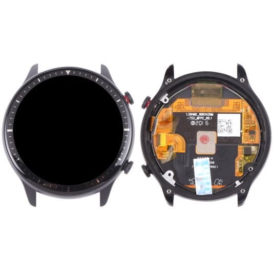 Original LCD Screen For Amazfit GTR 2 Digitizer Full Assembly With Frame(Black) - For Amazfit by buy2fix | Online Shopping UK | buy2fix