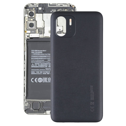 For Xiaomi Redmi A1 / Redmi A1+ Original Battery Back Cover(Black) - Back Cover by buy2fix | Online Shopping UK | buy2fix