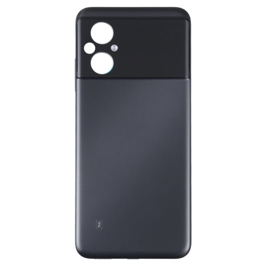 For Xiaomi Poco M5 / Poco M5 India Original Battery Back Cover(Black) - Back Cover by buy2fix | Online Shopping UK | buy2fix
