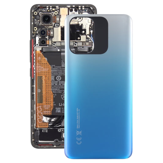 For Xiaomi Poco M5s Original Battery Back Cover(Green) - Back Cover by buy2fix | Online Shopping UK | buy2fix