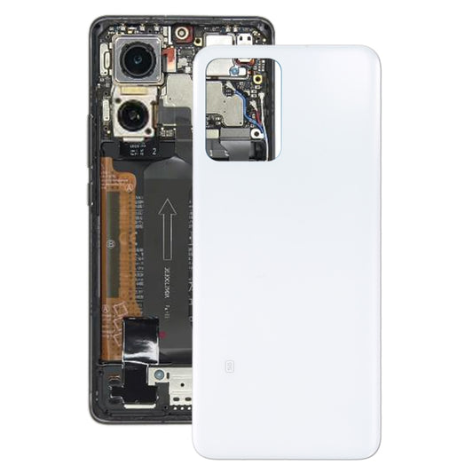 For Xiaomi Redmi Note 12 Original Battery Back Cover(White) - Back Cover by buy2fix | Online Shopping UK | buy2fix