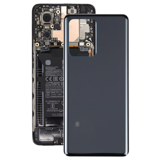 For Xiaomi Redmi Note 12 Pro+ / Redmi Note 12 Discovery Original Battery Back Cover(Black) - Back Cover by buy2fix | Online Shopping UK | buy2fix
