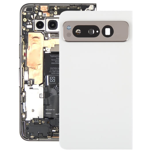 For Google Pixel Fold Original Battery Back Cover with Camera Lens Cover(White) by buy2fix