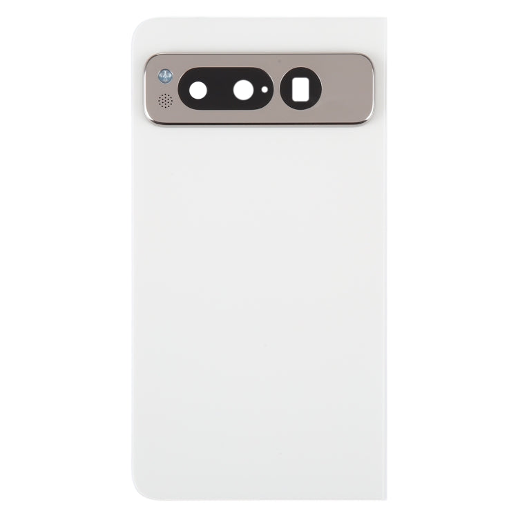 For Google Pixel Fold Original Battery Back Cover with Camera Lens Cover(White) by buy2fix