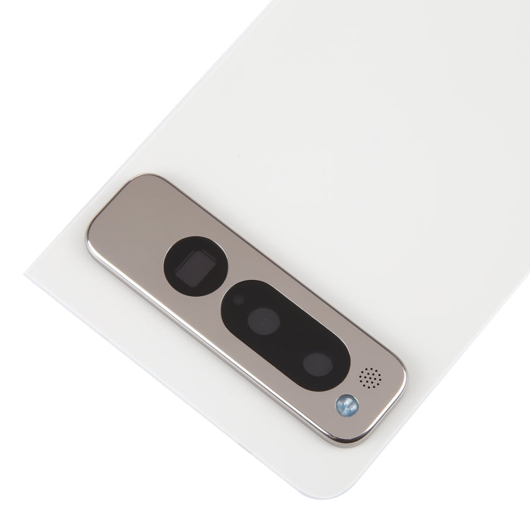 For Google Pixel Fold Original Battery Back Cover with Camera Lens Cover(White) by buy2fix
