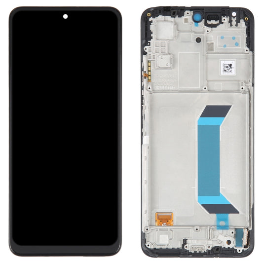 AMOLED Original LCD Screen For Xiaomi Redmi Note 12 China / Note 12 5G / Poco X5  Digitizer Full Assembly with Frame(Black) - LCD Screen by buy2fix | Online Shopping UK | buy2fix