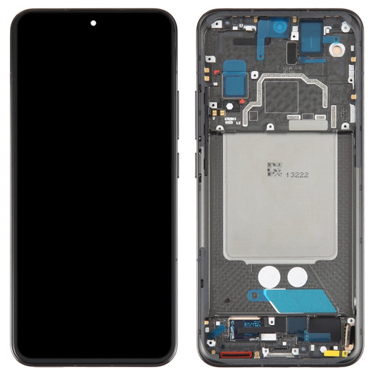 AMOLED Original LCD Screen For Xiaomi 13 Digitizer Full Assembly with Frame (Black) - LCD Screen by buy2fix | Online Shopping UK | buy2fix