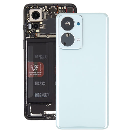 For OnePlus Nord 2T CPH2399 CPH2401 Battery Back Cover(Green) - Back Cover by buy2fix | Online Shopping UK | buy2fix