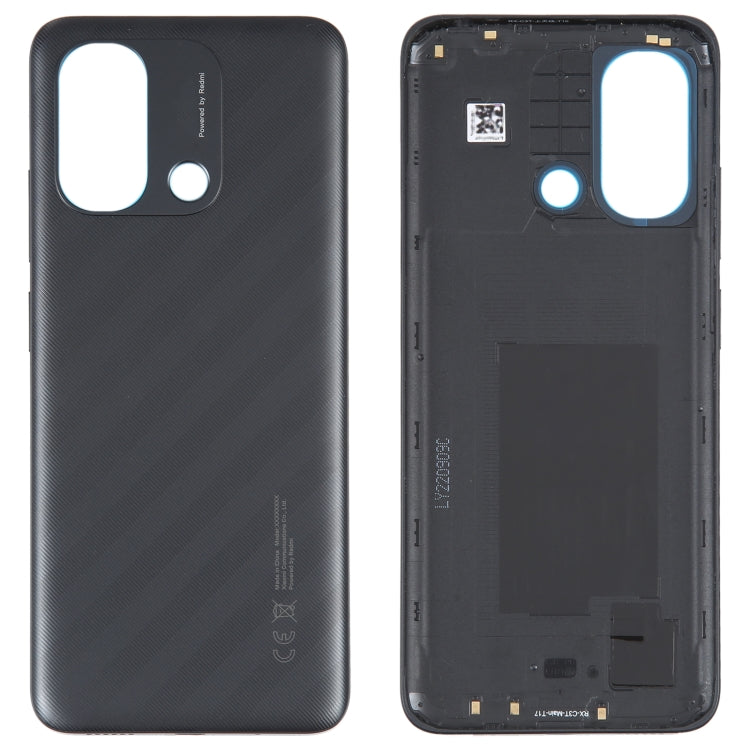 For Xiaomi Redmi 12C Original Battery Back Cover(Black) - Back Cover by buy2fix | Online Shopping UK | buy2fix