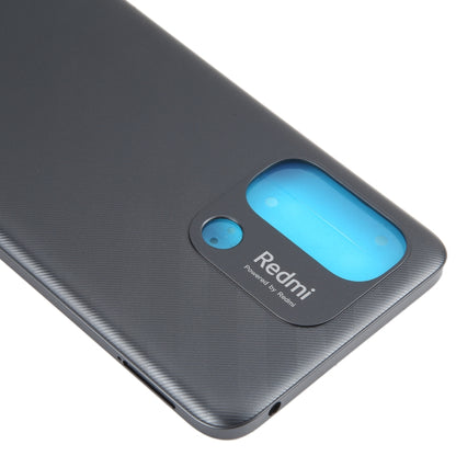 For Xiaomi Redmi 12C Original Battery Back Cover(Black) - Back Cover by buy2fix | Online Shopping UK | buy2fix