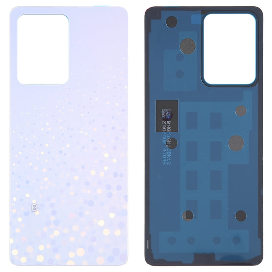 For Xiaomi Redmi Note 12 Pro 5G Original Battery Back Cover(Purple) - Back Cover by buy2fix | Online Shopping UK | buy2fix