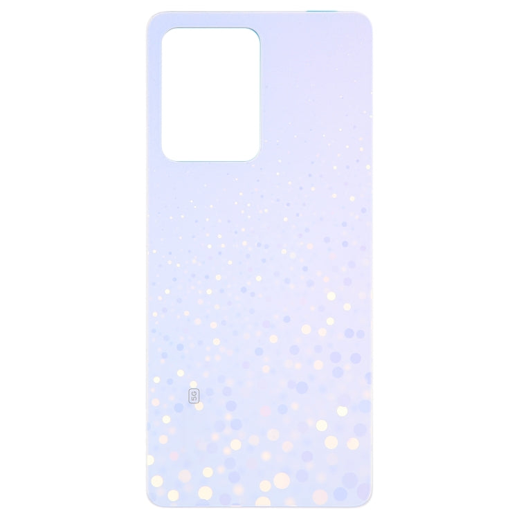 For Xiaomi Redmi Note 12 Pro 5G Original Battery Back Cover(Purple) - Back Cover by buy2fix | Online Shopping UK | buy2fix