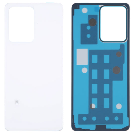For Xiaomi Redmi Note 12 Pro 5G Original Battery Back Cover(White) - Back Cover by buy2fix | Online Shopping UK | buy2fix