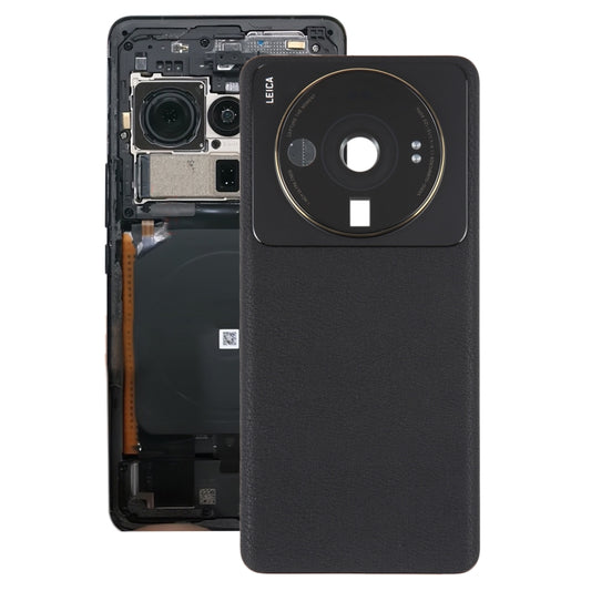 For Xiaomi 12S Ultra Original Battery Back Cover(Black) - Back Cover by buy2fix | Online Shopping UK | buy2fix