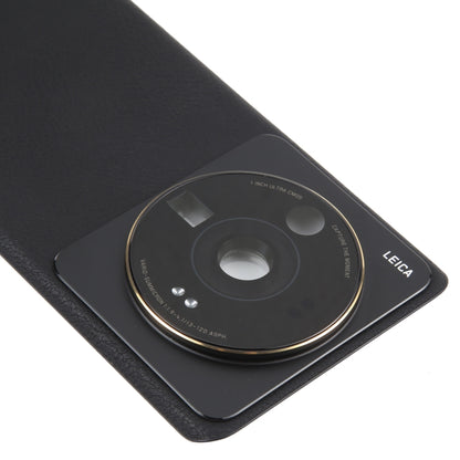 For Xiaomi 12S Ultra Original Battery Back Cover(Black) - Back Cover by buy2fix | Online Shopping UK | buy2fix