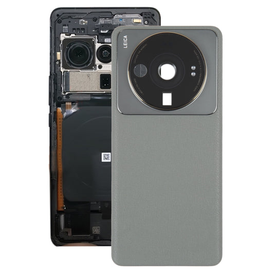 For Xiaomi 12S Ultra Original Battery Back Cover(Green) - Back Cover by buy2fix | Online Shopping UK | buy2fix