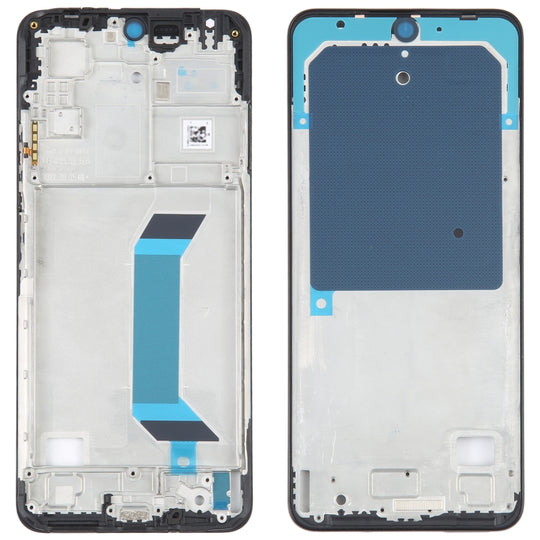 Pour Xiaomi Redmi Note 12 Chine / Note 12 5G Boîtier avant d'origine Cadre LCD Plaque de lunette