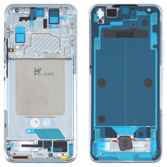 Pour Xiaomi 13, boîtier avant d'origine, cadre LCD, plaque de lunette (bleu)