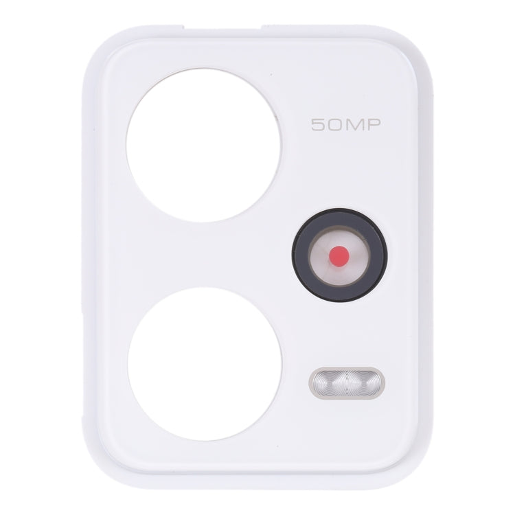Back Camera Lens Frame for Xiaomi Redmi Note 12 Pro 5G (White) - Camera by buy2fix | Online Shopping UK | buy2fix