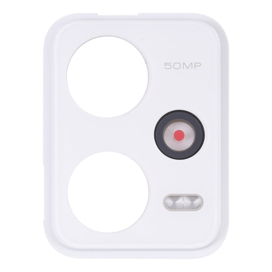Back Camera Lens Frame for Xiaomi Redmi Note 12 Pro 5G (White) - Camera by buy2fix | Online Shopping UK | buy2fix