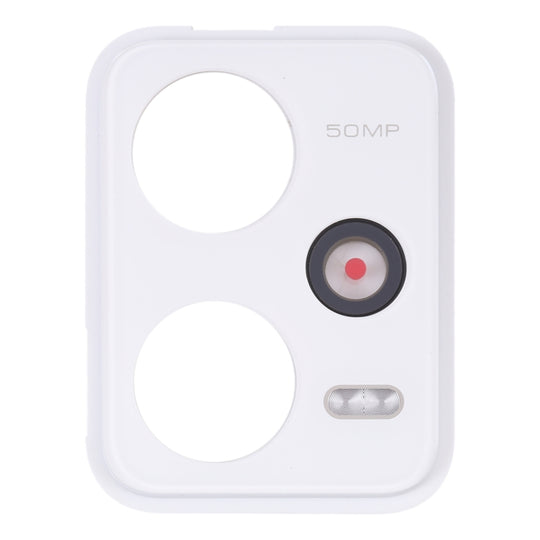 Back Camera Lens Frame for Xiaomi Redmi Note 12 Pro 5G (White)