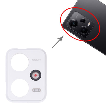 Back Camera Lens Frame for Xiaomi Redmi Note 12 Pro 5G (White) - Camera by buy2fix | Online Shopping UK | buy2fix