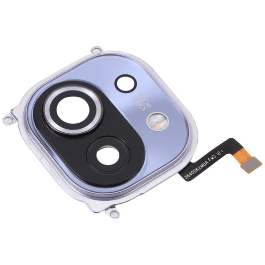 For Xiaomi Mi 11 Back Camera Lens Frame (Purple) - Camera by buy2fix | Online Shopping UK | buy2fix